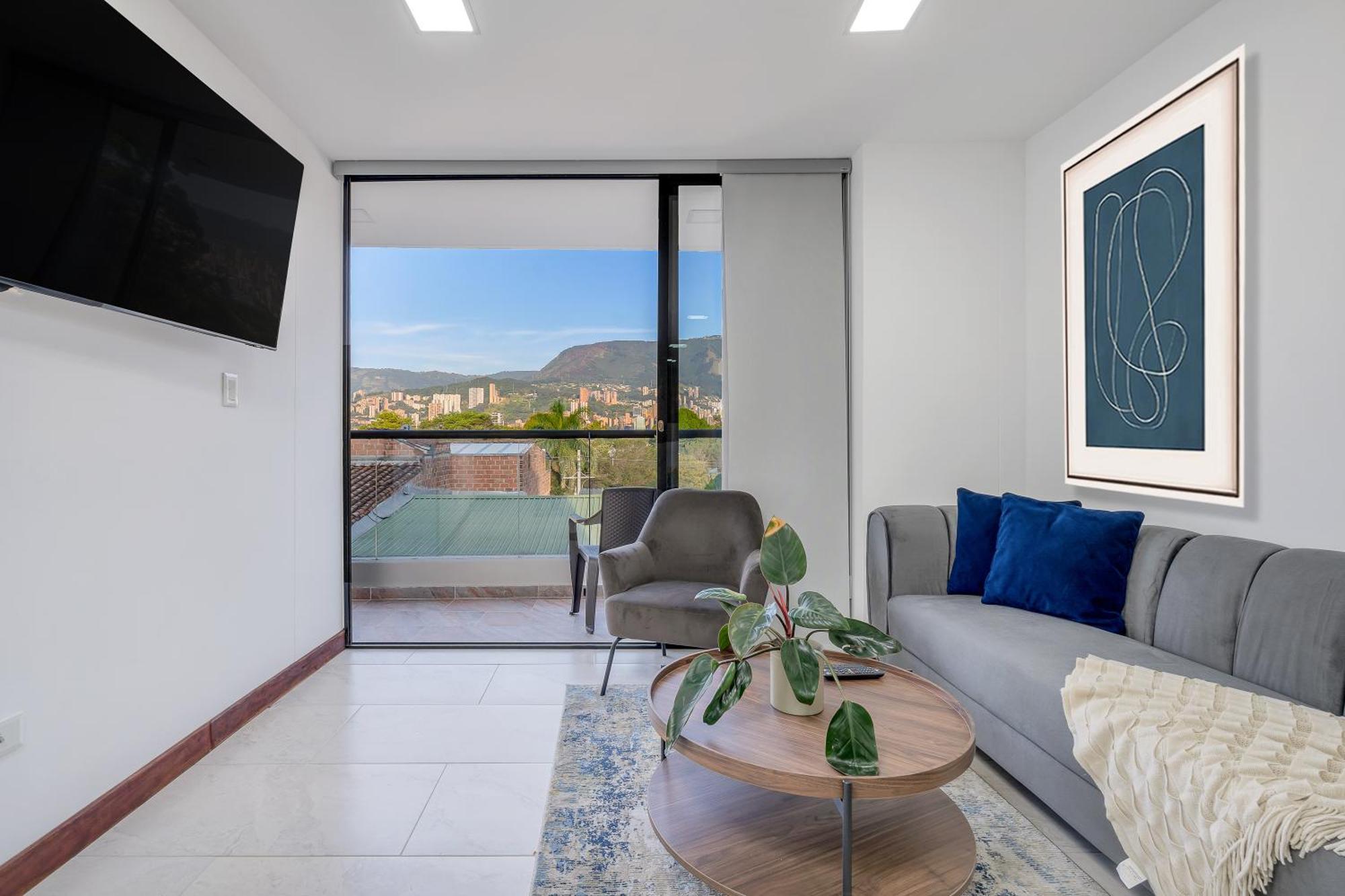Apartment Medellin-cerca Al Poblado-201 *